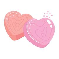 Download flat sticker icon of heart and love sticker vector