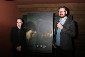 LOS ANGELES - FEB 20  Ellen Page, David Freyne at  The Cured  LA Screening at Sunset 5 Theater on February 20, 2018 in West Hollywood, CA

 The Cured  LA Screening at Sunset 5 Theater on February 20, 2018 in West Hollywood, CA photo