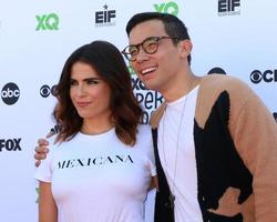 LOS ANGELES SEP 8 - Karla Souza, Conrad Ricamora at the EIF Presents - XQ Super School Live at the Barker Hanger on September 8, 2017 in Santa Monica, CA photo