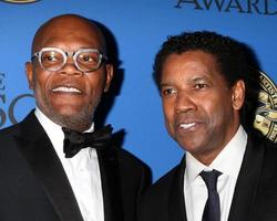 LOS ANGELES   FEB 4 - Samuel L. Jackson, Denzel Washington at the 31st Annual American Society Of Cinematographers Awards at Dolby Ballroom at Hollywood and Highland on February 4, 2017 in Los Angeles, CA photo