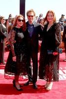 LOS ANGELES  MAY 4 - Linda Bruckheimer, Jerry Bruckheimer, their daughter Alexandra Balahoutis at the Top Gun - Maverick World Premiere at USS Midway on May 4, 2022 in San Diego, CA photo