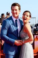 LOS ANGELES  MAY 4 - Miles Teller, Keleigh Sperry at the Top Gun - Maverick World Premiere at USS Midway on May 4, 2022 in San Diego, CA photo