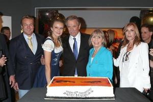 LOS ANGELES  FEB 7 - Doug Davidson, Melissa Ordway, Eric Braeden, Marla Adams, Tracey Bregman at the Eric Braeden 40th Anniversary Celebration on The Young and The Restless at the Television City on February 7, 2020 in Los Angeles, CA photo