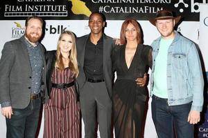 LOS ANGELES  SEP 25 - James Kondelik, Katie Cleese, Kyle Louis, Brianna Kellum, Alston Kellum at the 2021 Catalina Film Fest  Saturday Gala Red Carpet, at the Avalon Casino on September 25, 2021 in Avalon, CA photo