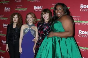 LOS ANGELES  NOV 30 - Mary Steenburgen, Bernadette Peters, Jane Levy, Alex Newell at the Zoey s Extraordinary Christmas Screening at Alamo Drafthouse Cinema Downtown Los Angeles on November 30, 2021 in Los Angeles, CA photo