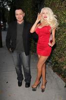 LOS ANGELES, JUL 12 - Doug Hutchison, Courtney Stodden at the Dave Stewart - Jumpin Jack Flash and The Suicide Blonde Photography Exhibit at the Morrison Hotel Gallery on July 12, 2013 in West Hollywood, CA photo