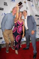 LOS ANGELES  JUL 29 - Ed Begley Jr., Clare Kramer, Raphael Sbarge at the A Concrete River Premiere at the Laemmle NoHo 7 on July 29, 2015 in North Hollywood, CA photo