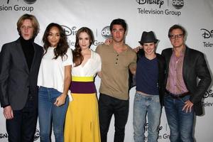 LOS ANGELES  JAN 10 - Revenge Cast  Gabriel Mann, Ashley Madekwe, Christa B. Allen, Josh Bowman, Connor Paolo, Henry Czerny arrives at the ABC TCA Party Winter 2012 at Langham Huntington Hotel on January 10, 2012 in Pasadena, CA photo