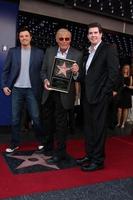 LOS ANGELES  APR 5 - Seth MacFarlane, Adam West, Speaker at the Adam West Hollywood Walk of Fame Star Ceremony at Hollywood Blvd. on April 5, 2012 in Los Angeles, CA photo