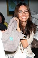 LOS ANGELES, APR 28 - Vanessa Marcil-Giovinazzo with products at the Launch of Baby Gagoo Clothing Line by Vanessa Marcil-Giovinazzo at private home on April 28, 2012 in Malibu, CA photo