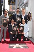 LOS ANGELES, APR 22 - AJ McLean, Howie Dorough, Kevin Richardson, Brian Littrell, Nick Carter at the ceremony for the Backstreet Boys Star on the Walk of Fame at the Hollywood Walk of Fame on April 22, 2013 in Los Angeles, CA photo