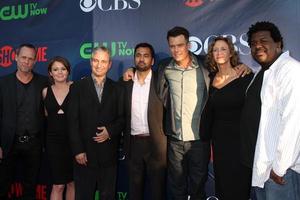 LOS ANGELES, JUL 17 - Dean Winters, Aubrey Dollar, David Shore, Kal Penn, Josh Duhamel, Janet McTeer, Edward Fordham Jr at the CBS TCA July 2014 Party at the Pacific Design Center on July 17, 2014 in West Hollywood, CA photo