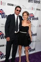 LOS ANGELES, APR 26 - Skeet Ulrich, Amelia Jackson-Gray arriving at the 5th Annual BritWeek Launch Party at British Consul Generals residence on April 26, 2011 in Los Angeles, CA photo