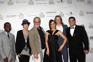 LOS ANGELES, SEP 26 - Delious Kennedy, Diane Warren, Robert Englund, Mena Suvari, Lucas Till, Ron Truppa at the Catalina Film Festival Saturday Gala at the Avalon Theater on September 26, 2015 in Avalon, CA photo