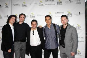 LOS ANGELES, SEP 25 - Michael J Marasco, Eric Jordan Baker, Ron Truppa, Keahu Kahuanui, Quinn P Smith at the Catalina Film Festival Friday Evening Gala at the Avalon Theater on September 25, 2015 in Avalon, CA photo