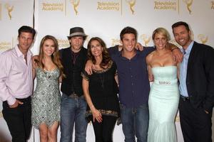 LOS ANGELES, JUN 19 - Greg Vaughn, Chrishell Stause, Shawn Christian, Kristian Alfonso, Arianne Zucker, Eric Martsolf at the ATAS Daytime Emmy Nominees Reception at the London Hotel on June 19, 2014 in West Hollywood, CA photo