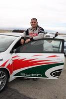 LOS ANGELES, MAR 17 - Cain Velasquez at the training session for the 36th Toyota Pro Celebrity Race to be held in Long Beach, CA on April 14, 2012 at the Willow Springs Racetrack on March 17, 2012 in Willow Springs, CA photo