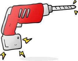 carton power drill vector