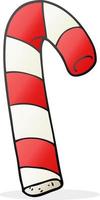 cartoon candy cane vector