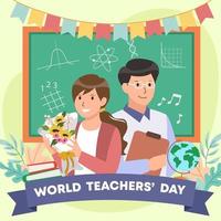 Happy Teachers Day vector