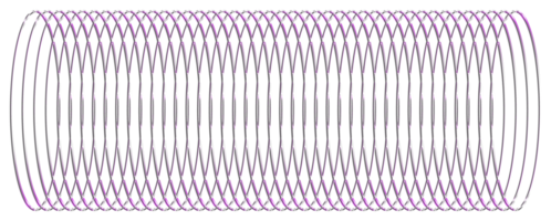 abstrakt 3d tolkning, vågig form, förvrängd sfär.3d tolkning. annorlunda regnbågsskimrande geometrisk former uppsättning. modern minimal metall objekt. trogen klämma konst png