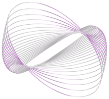 astratto 3d rendering, ondulato forma, distorto sfera.3d resa. diverso iridescente geometrico forme impostare. moderno minimo metallo oggetti. futuristico clip arte png