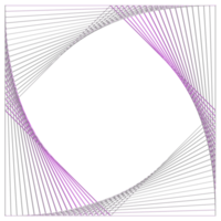 abstrakt 3d tolkning, vågig form, förvrängd sfär.3d tolkning. annorlunda regnbågsskimrande geometrisk former uppsättning. modern minimal metall objekt. trogen klämma konst png