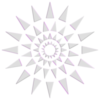 rendu 3d abstrait, forme ondulée, rendu sphere.3d déformé. ensemble de différentes formes géométriques irisées. objets métalliques minimalistes modernes. clipart futuriste png