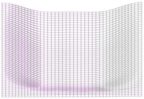 Abstract 3d rendering, wavy shape, distorted sphere.3d rendering. Different iridescent geometric shapes set. Modern minimal metal objects. Futuristic clip art png