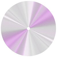 abstrakt 3d tolkning, vågig form, förvrängd sfär.3d tolkning. annorlunda regnbågsskimrande geometrisk former uppsättning. modern minimal metall objekt. trogen klämma konst png