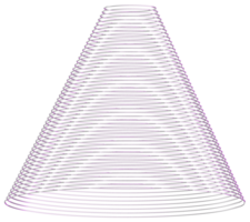 Abstract 3d rendering, wavy shape, distorted sphere.3d rendering. Different iridescent geometric shapes set. Modern minimal metal objects. Futuristic clip art png