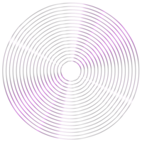 abstrakt 3d tolkning, vågig form, förvrängd sfär.3d tolkning. annorlunda regnbågsskimrande geometrisk former uppsättning. modern minimal metall objekt. trogen klämma konst png