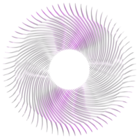 abstrakt 3d tolkning, vågig form, förvrängd sfär.3d tolkning. annorlunda regnbågsskimrande geometrisk former uppsättning. modern minimal metall objekt. trogen klämma konst png