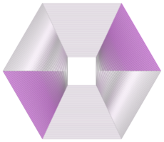 abstrakt 3d tolkning, vågig form, förvrängd sfär.3d tolkning. annorlunda regnbågsskimrande geometrisk former uppsättning. modern minimal metall objekt. trogen klämma konst png