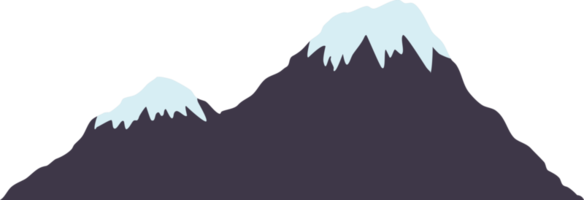 neve montagna png