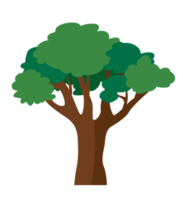 icono de árbol plano simple png