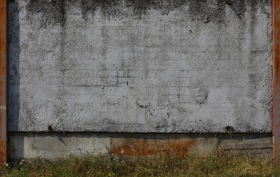 Texture of the old embossed concrete wall in gray color. Background image of a concrete product photo