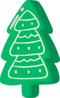 Hand Drawn christmas tree illustration png