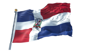 drapeau de la république dominicaine png