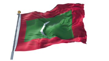 Maldiven vlag PNG