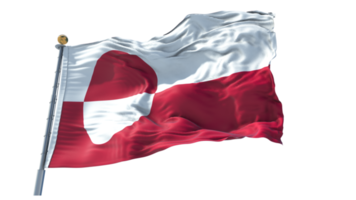 Groenland vlag PNG