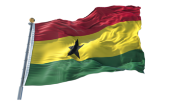 Ghana-Flagge png