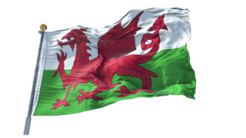 Wales-Flagge png
