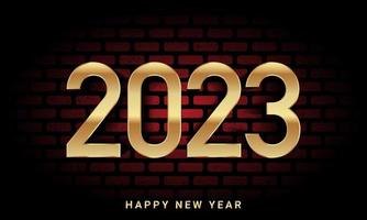 Happy New Year Background Design. vector