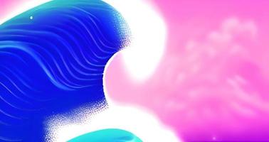abstract color paper art. Contrast colors. design layout for banners presentations, flyers, posters and invitations. photo
