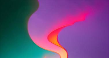 liqud colors. Futuristic abstract design. Usable for banners, covers, layout and posters. photo