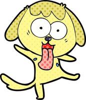 cute cartoon dog vector