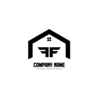 FF Initial Letters Logo design vector for construction, home, real estate, building, property.