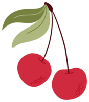 Cherry Double Doodle Style png
