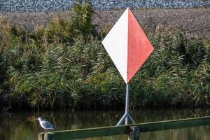 Prohibition sign for navigation photo